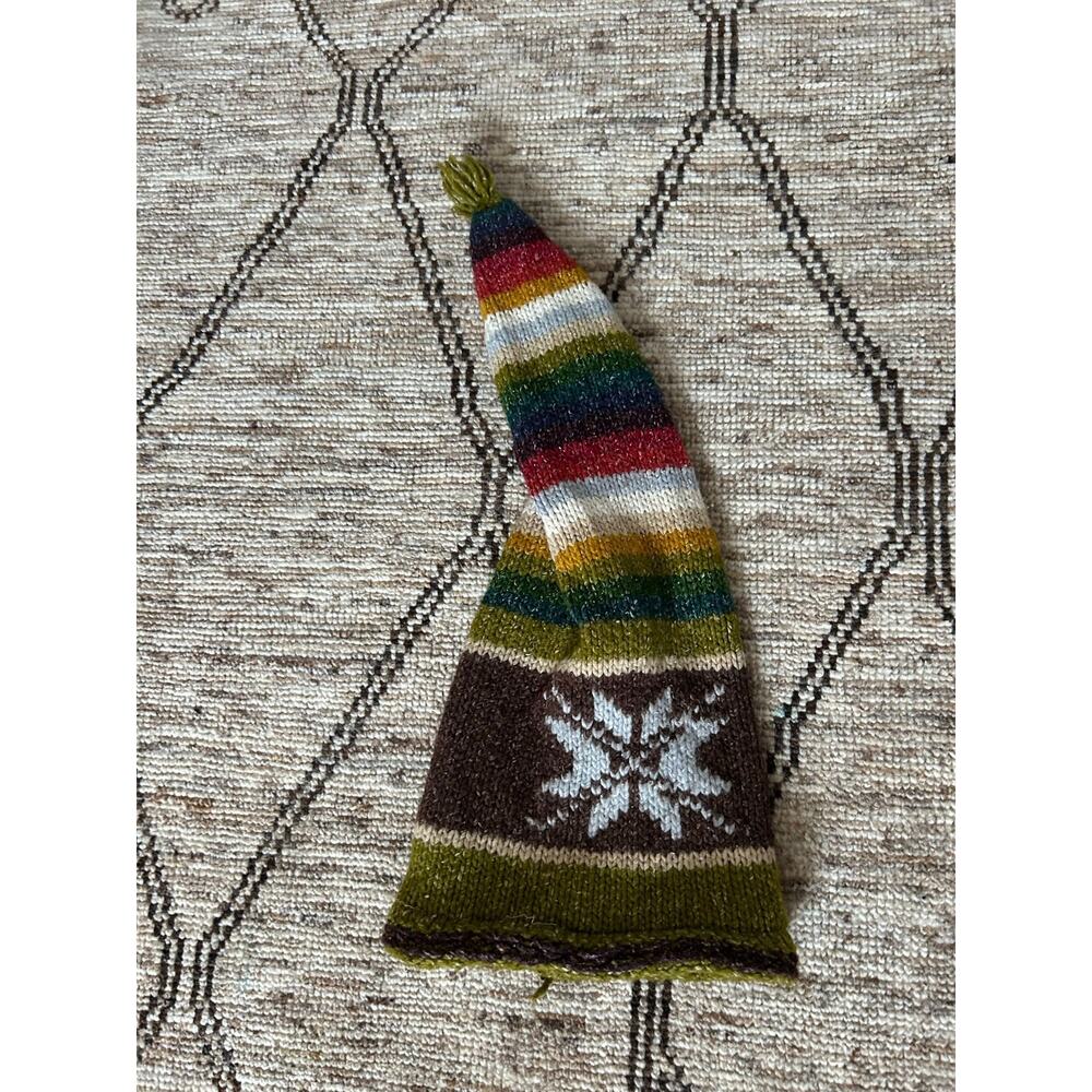 Rainbow Knit Hat
